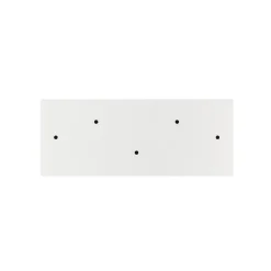 BALDAKIN HVIT REKTANGULÆR 500X200MM 5-HULL