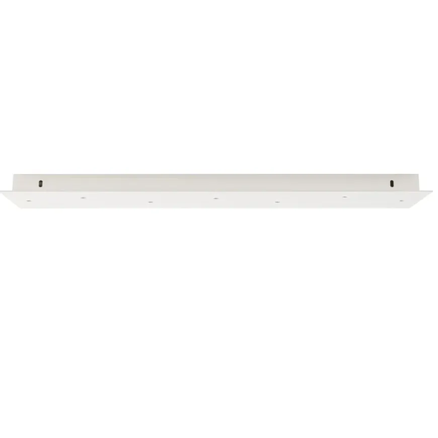 BALDAKIN HVIT REKTANGULÆR 1250X200MM 9-HULL