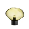 CRYSTAL STONE BORDLAMPE OLIVEN