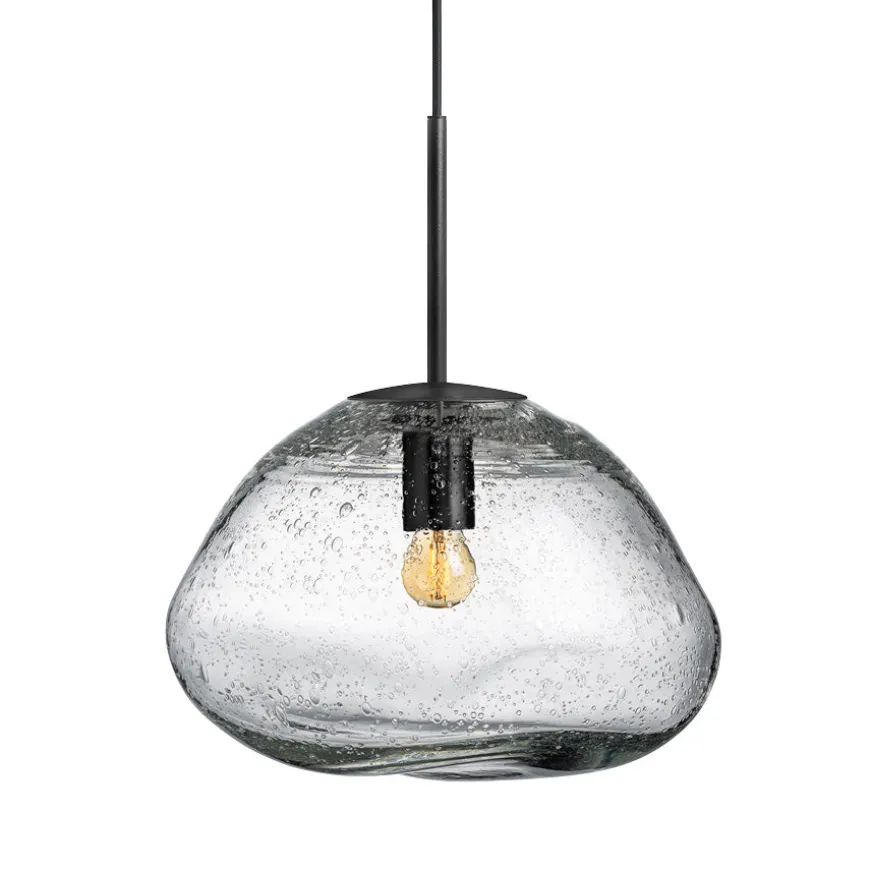 CRYSTAL STONE PENDELLAMPE KLAR SODA