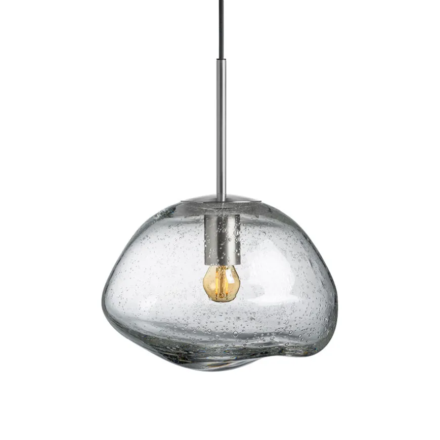 CRYSTAL STONE PENDELLAMPE KLAR SODA