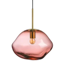 CRYSTAL STONE PENDELLAMPE MORGENRØD