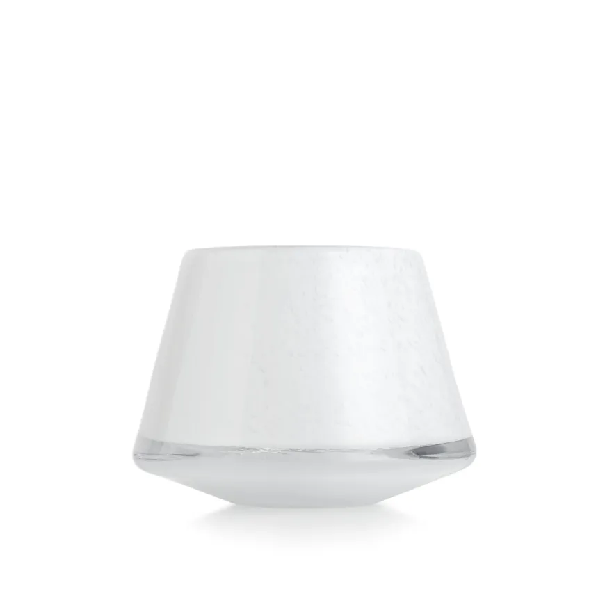 DUGG LYSLYKT 9 CM HVIT