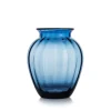 EMILY VASE 26,5 CM BLÅ OPTIKK