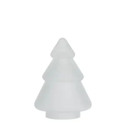 GLASSTRE FROSTET HVIT 11,5 CM