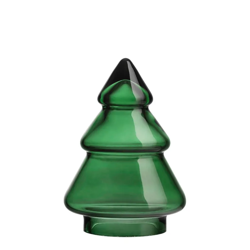 GLASSTRE VINTERGRØNN 12,7 CM