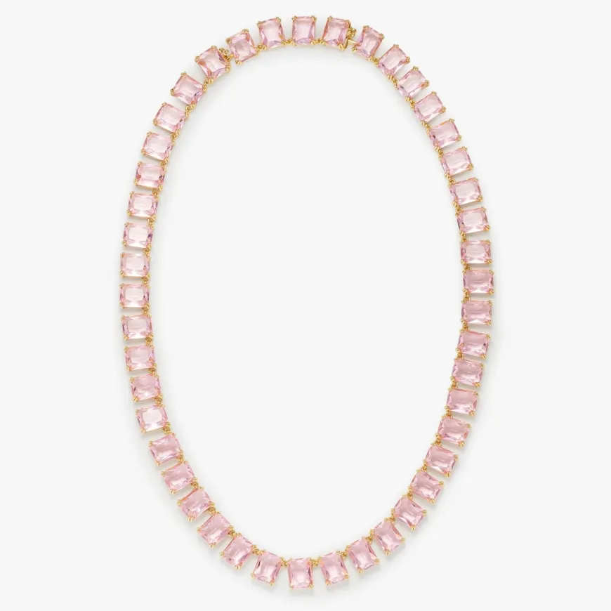 GLØR HALSKJEDE LYS ROSA