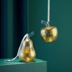 GULLFRUKT GLASS EPLE PÆRE 2 PK