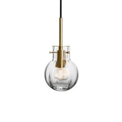 KRYSTALLKULE TAKLAMPE OPTIKK KLAR 120MM