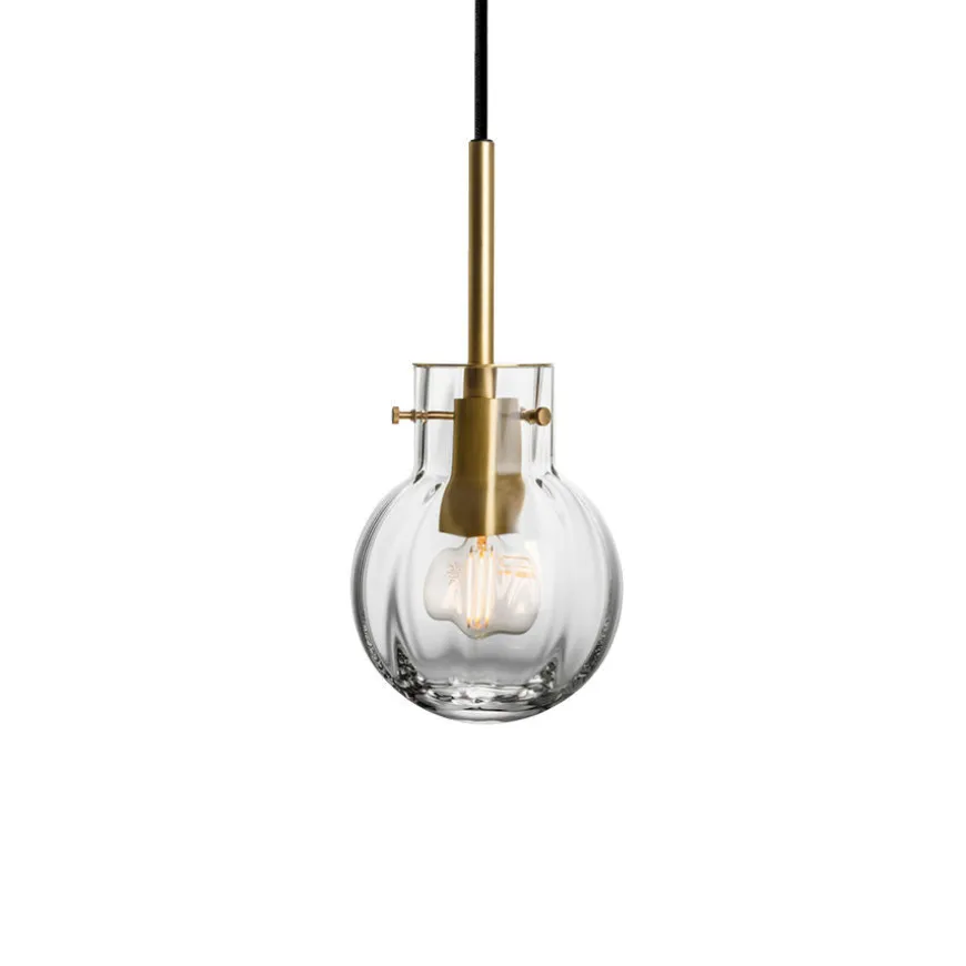 KRYSTALLKULE TAKLAMPE OPTIKK KLAR 120MM