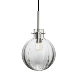 KRYSTALLKULE TAKLAMPE OPTIKK KLAR 200MM