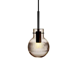 KRYSTALLKULE TAKLAMPE SKJÆR KAKAO 120MM