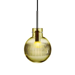 KRYSTALLKULE TAKLAMPE SKJÆR OLIVEN 160MM