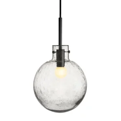 KRYSTALLKULE TAKLAMPE SODA KLAR 200MM