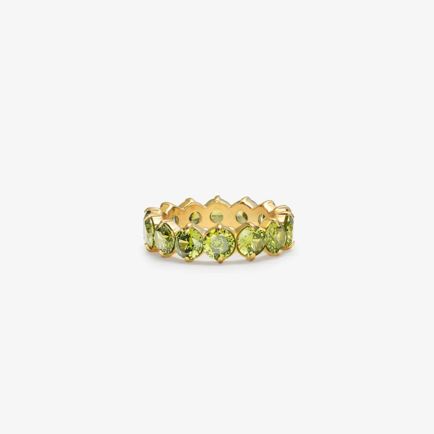 LYRA RING GRØNN