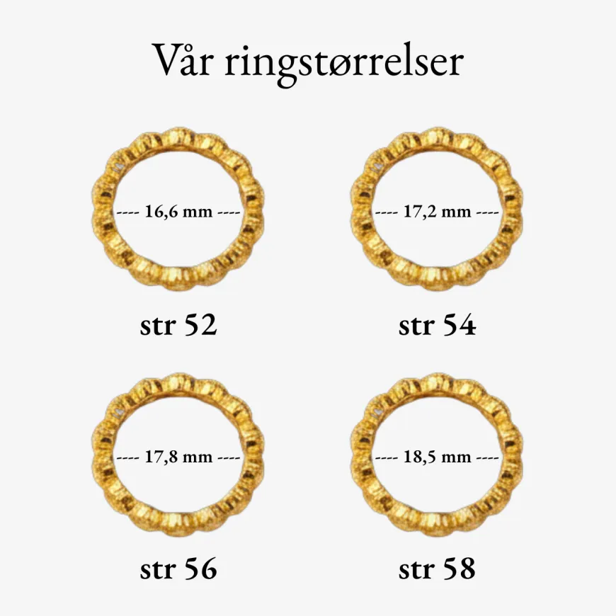 LYRA RING ISBLÅ