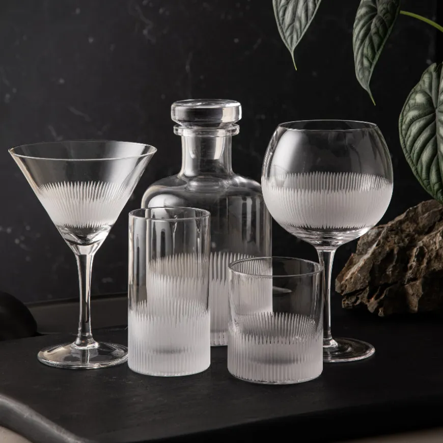 NEW YORK GIN & TONIC GLASS 70CL 2PK