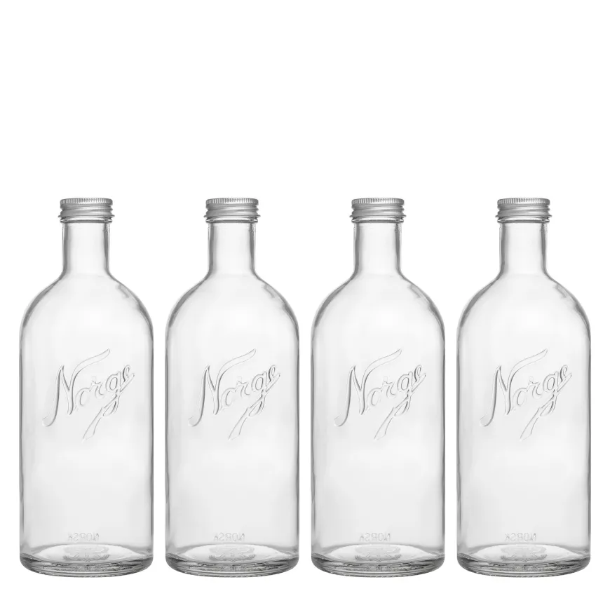 NORGESGLASSET GLASSFLASKE 75CL 4PK