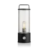 NORGESGLASSET LED LYKT 31 CM SORT