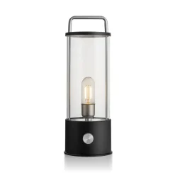 NORGESGLASSET LED LYKT 31 CM SORT