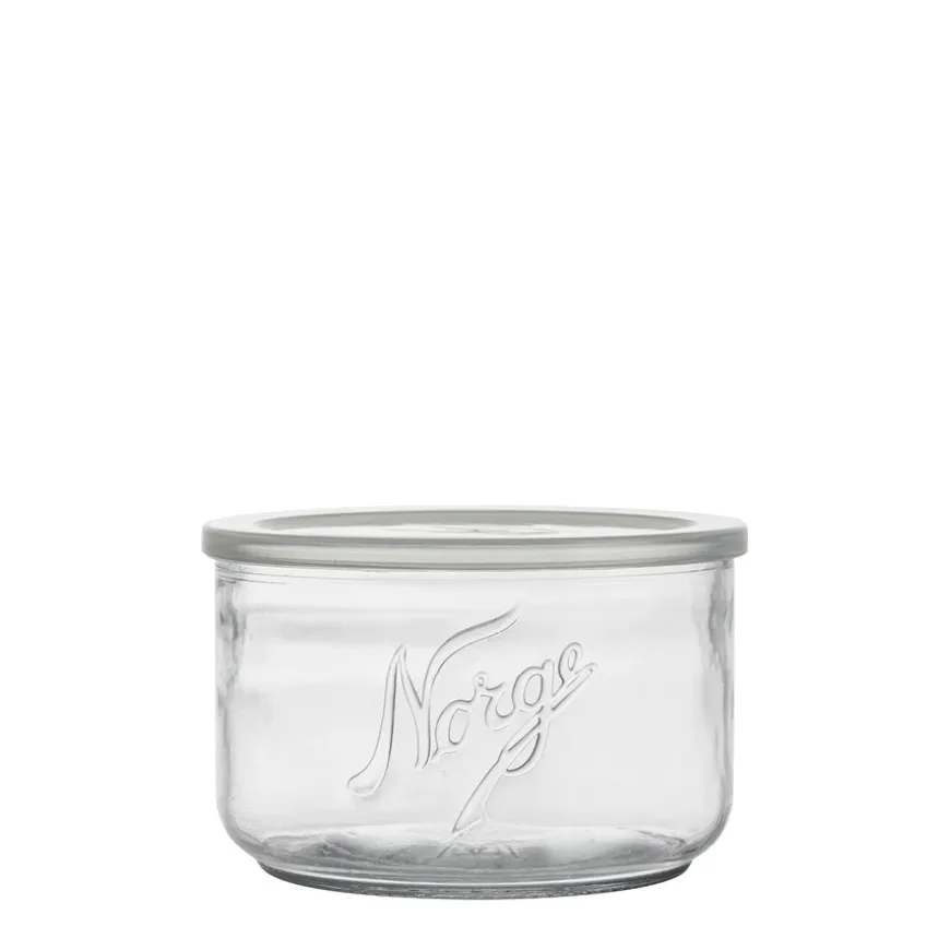 NORGESGLASSET OPPBEVARINGSGLASS 73CL PLASTLOKK