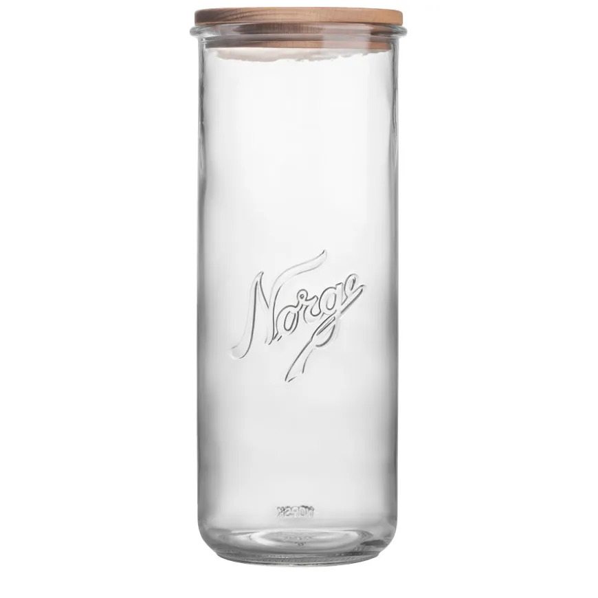 NORGESGLASSET OPPBEVARINGSGLASS 27 CM TRELOKK