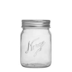 NORGESGLASSET OPPBEVARINGSGLASS 0,7L SKRULOKK 4PK