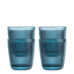 SIRI DRIKKEGLASS 20CL 4PK BLÅ