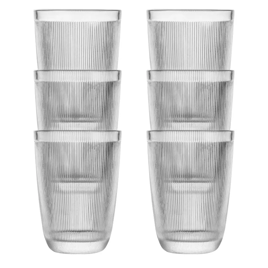 SIRI DRIKKEGLASS 30CL 6PK KLAR