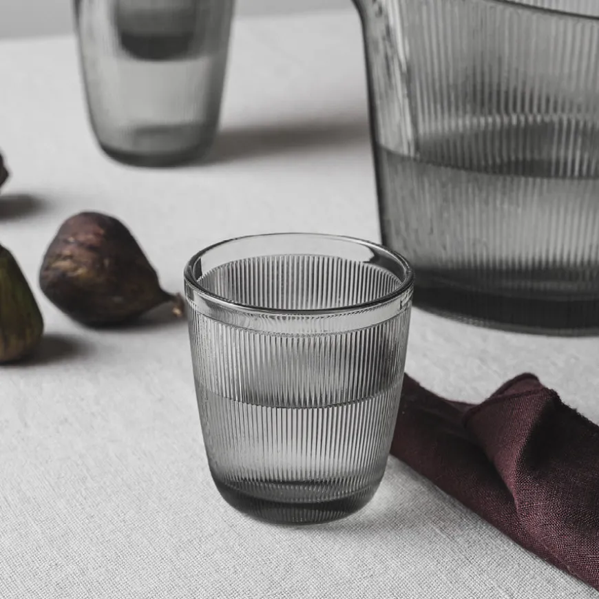 SIRI DRIKKEGLASS 20CL 6PK RØKGRÅ