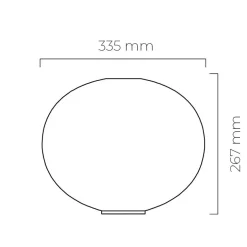 Taklampe 4169 Large Røkgrå